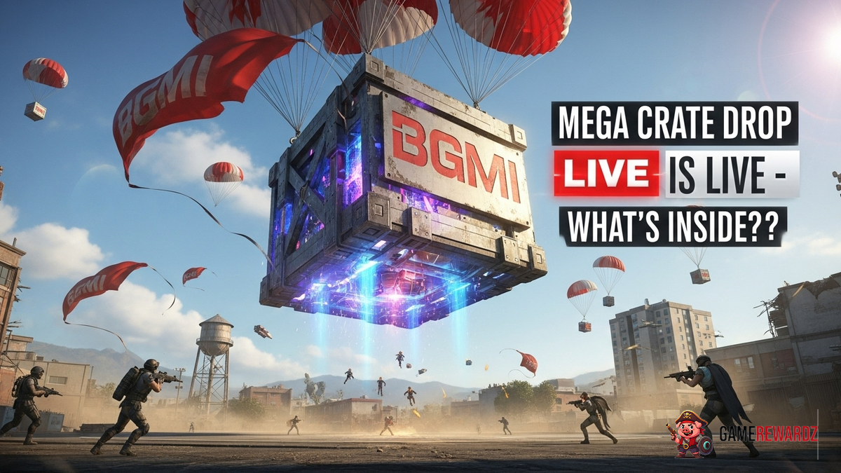 BGMI Mega Crate Drop is LIVE - What's Inside?